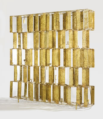 SCREEN FROM ONE MARINE MIDLAND CENTER, BUFFALO, NEW YORK by Harry Bertoia - Auction record, sale price, and art valuation. Compare with similar artists and explore comparable artworks.