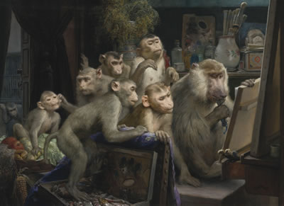 Sample artwork by Gabriel Cornelius von Max (1840 - 1915), known for painting - View similar artists and auction records