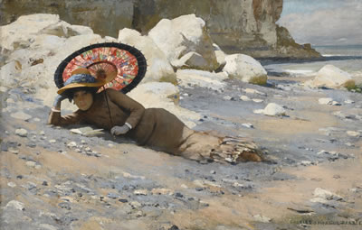 Artwork by Charles Sprague Pearce