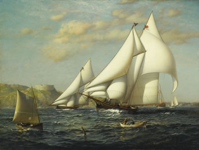 Sample artwork by James Gale Tyler (1855 - 1931), known for sailboat and other marine painting, illustration - View similar artists and auction records