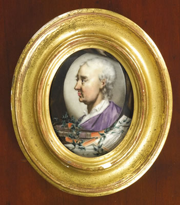 A MINIATURE OF JONATHAN SWIFT