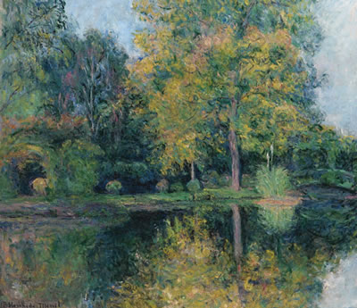 L'ÉTANG DU JARDIN DE CLAUDE MONET
