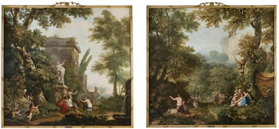 Sample artwork by Jurriaan Andriessen (1742 - 1819), known for landscape, figure, architectural painting - View similar artists and auction records