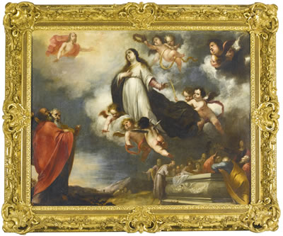 THE ASSUMPTION OF THE VIRGIN by Cornelis III Schut - Auction record, sale price, and art valuation. Compare with similar artists and explore comparable artworks.