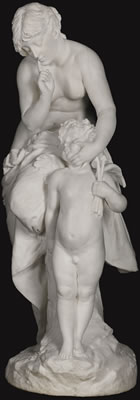 DAS VERBOT (VENUS REPRIMANDING CUPID)