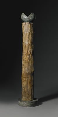 Sample artwork by William Turnbull (1922 - 2012), known for modernist sculpture with primitive forms - View similar artists and auction records