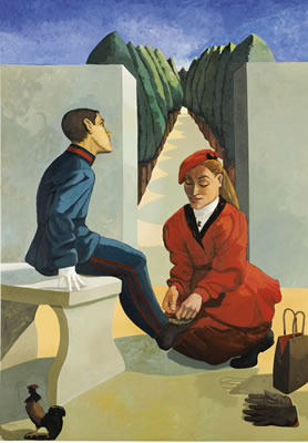 THE CADET AND HIS SISTER