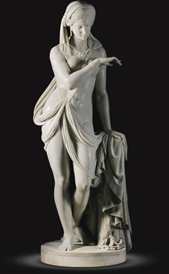 LA SCHIAVA GRECA (THE GREEK SLAVE) by Scipione Tadolini - Auction record, sale price, and art valuation. Compare with similar artists and explore comparable artworks.