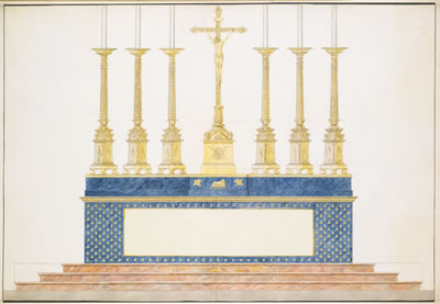 AN ALTAR by Henri Auguste - Auction record, sale price, and art valuation. Compare with similar artists and explore comparable artworks.