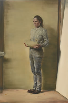 Sample artwork by Michael Borremans (Born 1963), known for painting, filmmaking, drawing, photographs - View similar artists and auction records