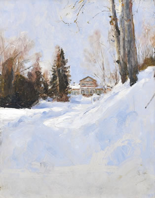 WINTER IN ABRAMTSEVO