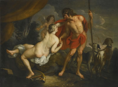 VENUS AND ADONIS by Theodor Thulden - Auction record, sale price, and art valuation. Compare with similar artists and explore comparable artworks.