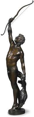 Sample artwork by Joseph Johannes Uphues (1850 - 1911), known for figure, public figure, memorial sculpture in stone - View similar artists and auction records