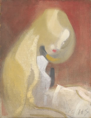 GIRL WITH BLONDE HAIR