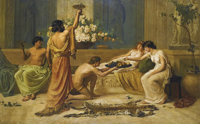 Sample artwork by Henry Thomas Schafer (bef. 1854 - 1915), known for european town views, cathedrals, buildings, figure paintings - View similar artists and auction records