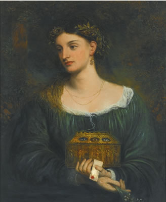 PANDORA by James Smetham - Auction record, sale price, and art valuation. Compare with similar artists and explore comparable artworks.