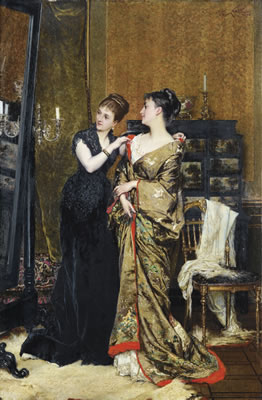 JEUNE FEMME AU KIMONO
