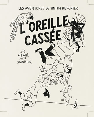 Sample artwork by Stanislas (Born 1961), known for comics ('les aventures d'herge') - View similar artists and auction records