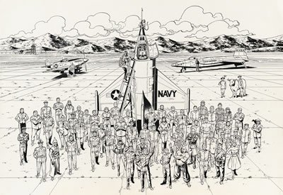 Sample artwork by Jean-Michel Arroyo (Born 1973), known for comics - View similar artists and auction records