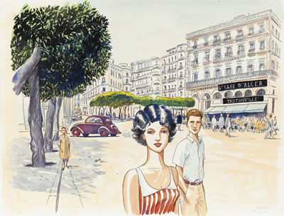 Avec marie à Alger, 2014 by Jacques Ferrandez - Auction record, sale price, and art valuation. Compare with similar artists and explore comparable artworks.