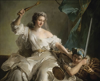 LA JUSTICE CHÂTIANT L'INJUSTICE, DIT MADAME ADÉLAÏDE SOUS LES TRAITS DE LA JUSTICE