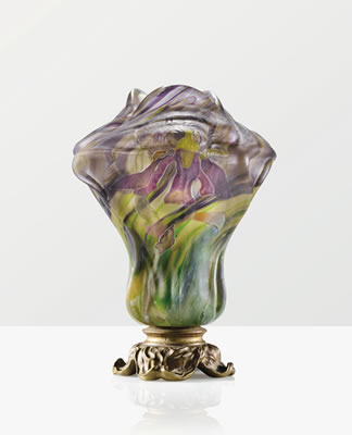 VASE SUR SOCLE GRAND IRIS, 1901-1904