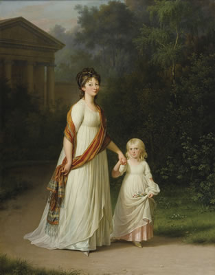MARIE-SOPHIE-FREDERIKKE, PRINCESSE DE DANEMARK ET DE NORVÈGE AVEC SA FILLE, LA PRINCESSE CAROLINE by Jens Jorgensen Juel - Auction record, sale price, and art valuation. Compare with similar artists and explore comparable artworks.