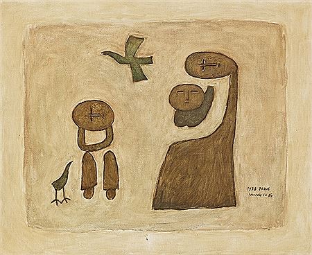 Sample artwork by YoungSu Paek (Born 1922), known for painting - View similar artists and auction records