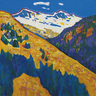 BLICK IN EIN ENGADINER TAL, 2014 by Walter Ropele - Auction record, sale price, and art valuation. Compare with similar artists and explore comparable artworks.