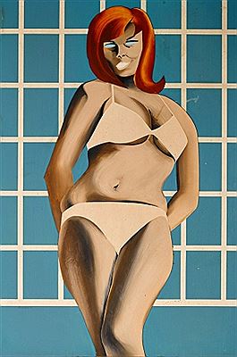 Di, 1969 by Peter Powditch - Auction record, sale price, and art valuation. Compare with similar artists and explore comparable artworks.