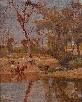 Sunny Day in Victoria, Australia, 1901