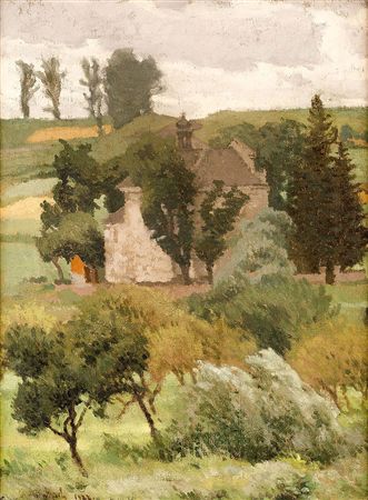 Eastern Orthodox church in Bucniow 1922