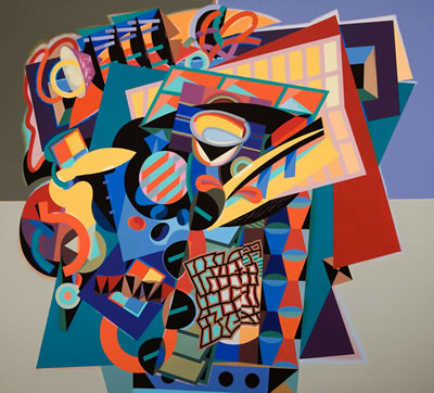 Sample artwork by Alun Leach-Jones (1937 - 2017), known for painting - View similar artists and auction records