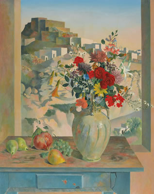 Still Life against a Landscape by Justin Maurice O'Brien - Auction record, sale price, and art valuation. Compare with similar artists and explore comparable artworks.