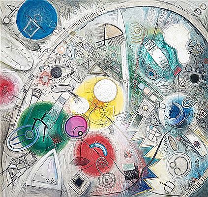 Abstract by Robert Bevan Slingsby - Auction record, sale price, and art valuation. Compare with similar artists and explore comparable artworks.