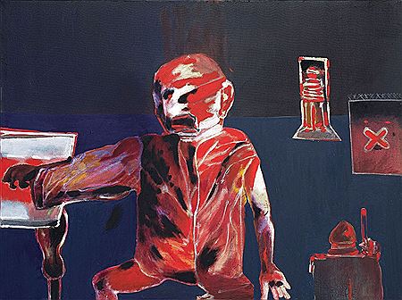 Sample artwork by Robert Griffiths Hodgins (1920 - 2010), known for primitive figure painting, teaching - View similar artists and auction records