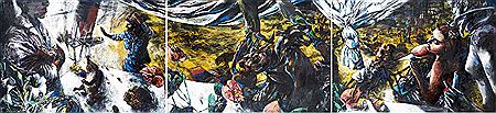 Sample artwork by Penny Siopis (Born 1953), known for allegorical painting, video, installations - View similar artists and auction records