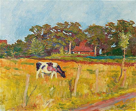 House in Evening Light by Julius Wohlers - Auction record, sale price, and art valuation. Compare with similar artists and explore comparable artworks.