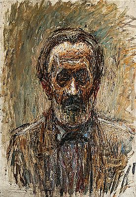 Portrait of Fritz Flinte: Self Portrait