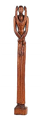 Sample artwork by Lippy Lipshitz (1903 - 1980), known for painting and sculpture - View similar artists and auction records