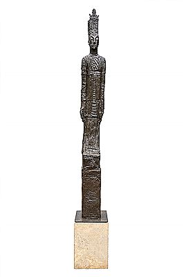 Sentinel VII by Deborah Margaret Bell - Auction record, sale price, and art valuation. Compare with similar artists and explore comparable artworks.