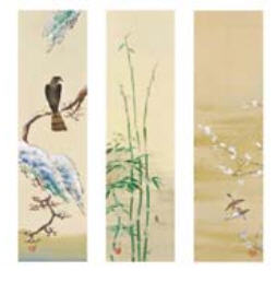 Three Friends of Winter(Set of Three)