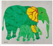 Parent and Child Elephant by Junji Kawashima - Auction record, sale price, and art valuation. Compare with similar artists and explore comparable artworks.
