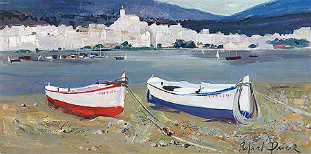 Boats by Rafael Griera Calderon - Auction record, sale price, and art valuation. Compare with similar artists and explore comparable artworks.