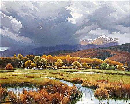 Sample artwork by Ramon Pujol (Born 1947), known for land- and seascape painting, coastal - View similar artists and auction records