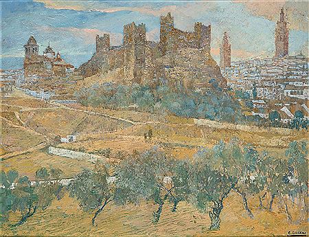 "Vista de Jerez de los Caballeros"