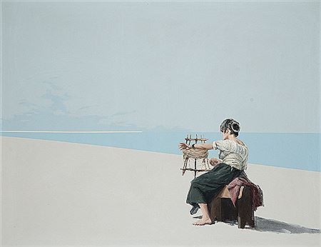 "Paisaje para mi querida Penélope I". 1986