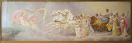 GODDESS AND HER CHARIOT