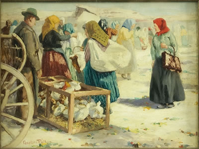 "Market Scene"