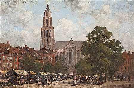 GROOTE MARKT, ARNEM, HOLLAND